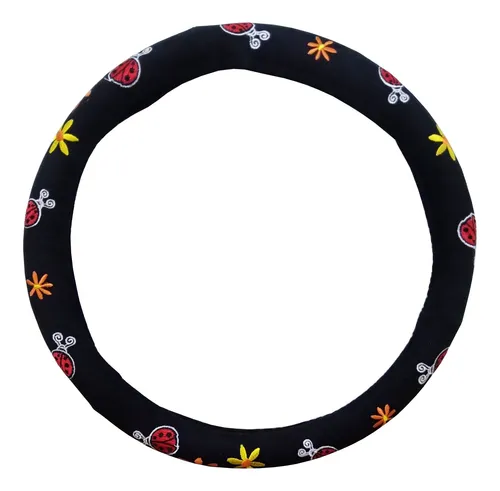 Cubre volante pana con flores